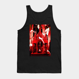 Doves in the Red House Tank Top